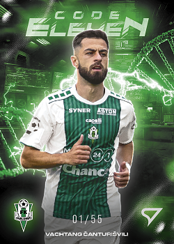Vachtang Canturisvili Jablonec SportZoo Chance Liga 2025/26 2. serie Code Eleven /55 #CE-14