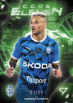 Dominik Kostka Mlada Boleslav SportZoo Chance Liga 2025/26 2. serie Code Eleven /55 #CE-28