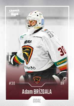 Adam Brizgala Prostejov Chance liga 2022/23 2. serie GOAL Cards #245