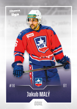 Jakub Maly Trebic Chance liga 2022/23 2. serie GOAL Cards #281
