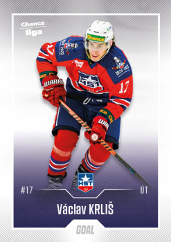 Vaclav Krlis Trebic Chance liga 2022/23 2. serie GOAL Cards #282
