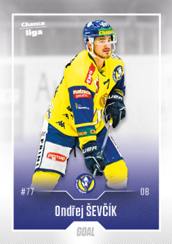 Ondrej Sevcik Prerov Chance liga 2022/23 2. serie GOAL Cards #291