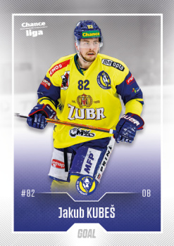 Jakub Kubes Prerov Chance liga 2022/23 2. serie GOAL Cards #292