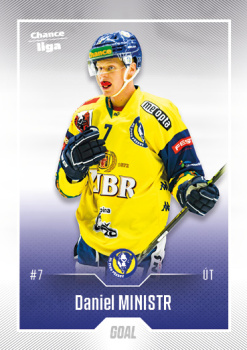 Daniel Ministr Prerov Chance liga 2022/23 2. serie GOAL Cards #293