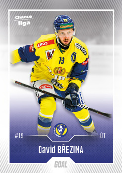 David Brezina Prerov Chance liga 2022/23 2. serie GOAL Cards #297