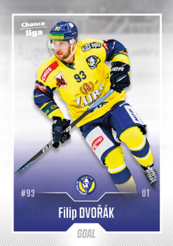 Filip Dvorak Prerov Chance liga 2022/23 2. serie GOAL Cards #300