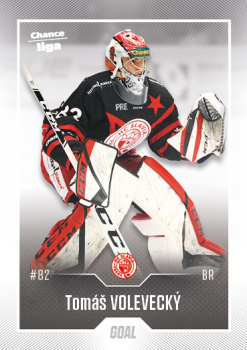 Tomas Volevecky Slavia Chance liga 2022/23 2. serie GOAL Cards #302