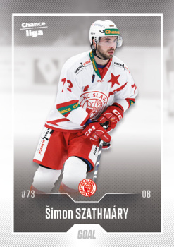 Simon Szathmary Slavia Chance liga 2022/23 2. serie GOAL Cards #306