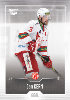 Jan Kern Slavia Chance liga 2022/23 2. serie GOAL Cards #307