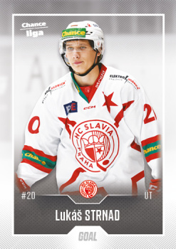 Lukas Strnad Slavia Chance liga 2022/23 2. serie GOAL Cards #311