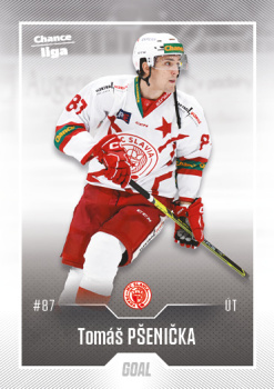 Tomas Psenicka Slavia Chance liga 2022/23 2. serie GOAL Cards #314