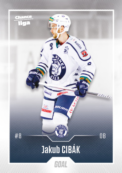 Jakub Cibak Kolin Chance liga 2022/23 2. serie GOAL Cards #316