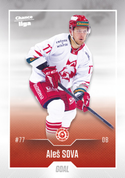 Ales Sova Frydek Mistek Chance liga 2022/23 2. serie GOAL Cards #334