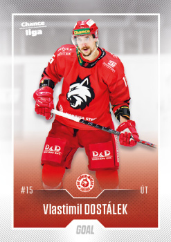 Vlastimil Dostalek Frydek Mistek Chance liga 2022/23 2. serie GOAL Cards #336