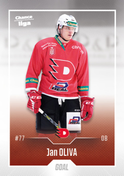 Jan Oliva Pardubice B Chance liga 2022/23 2. serie GOAL Cards #347