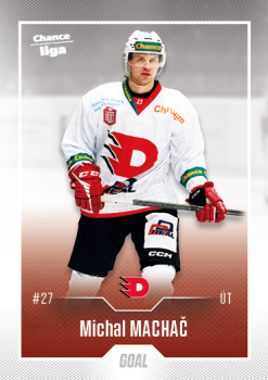 Michal Machac Pardubice B Chance liga 2022/23 2. serie GOAL Cards #355