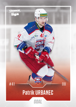 Patrik Urbanec Poruba Chance liga 2022/23 2. serie GOAL Cards #360