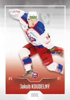 Jakub Koudelny Poruba Chance liga 2022/23 2. serie GOAL Cards #362