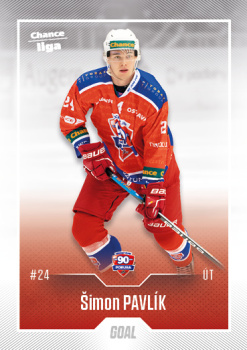 Simon Pavlik Poruba Chance liga 2022/23 2. serie GOAL Cards #363