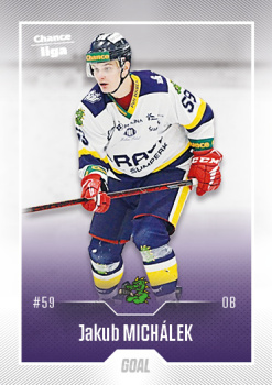 Jakub Michalek Sumperk Chance liga 2022/23 2. serie GOAL Cards #373