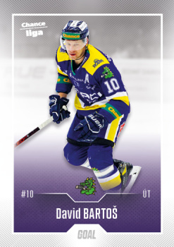 David Bartos Sumperk Chance liga 2022/23 2. serie GOAL Cards #375