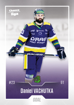 Daniel Vachutka Sumperk Chance liga 2022/23 2. serie GOAL Cards #380
