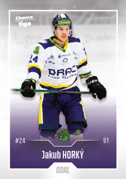 Jakub Horky Sumperk Chance liga 2022/23 2. serie GOAL Cards #381
