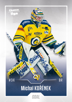 Michal Korenek Zlin Chance liga 2022/23 2. serie GOAL Cards #386