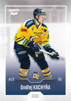 Ondrej Kachyna Zlin Chance liga 2022/23 2. serie GOAL Cards #390