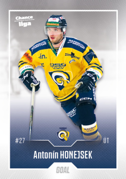 Antonin Honejsek Zlin Chance liga 2022/23 2. serie GOAL Cards #394