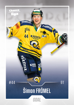 Simon Fromel Zlin Chance liga 2022/23 2. serie GOAL Cards #396