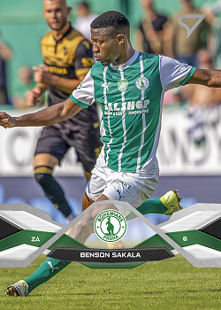 Benson Sakala Bohemians Praha SportZoo Chance Liga 2025/26 1. serie #92