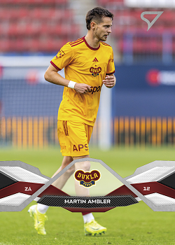 Martin Ambler Dukla Praha SportZoo Chance Liga 2025/26 1. serie #162
