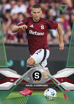 Pavel Kaderabek Sparta Praha SportZoo Chance Liga 2025/26 1. serie Green #39