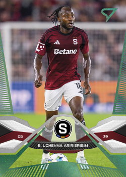Emmanuel Uchenna Aririerisim Sparta Praha SportZoo Chance Liga 2025/26 1. serie Green #42
