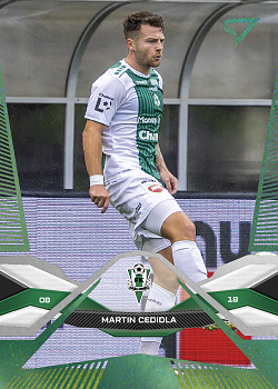 Martin Cedidla Jablonec SportZoo Chance Liga 2025/26 1. serie Green #50