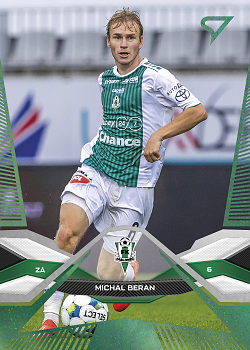 Michal Beran Jablonec SportZoo Chance Liga 2025/26 1. serie Green #54
