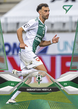 Sebastian Nebyla Jablonec SportZoo Chance Liga 2025/26 1. serie Green #56