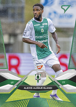 Alexis Alegue Elandi Jablonec SportZoo Chance Liga 2025/26 1. serie Green #57