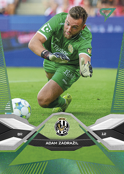 Adam Zadrazil Hradec Kralove SportZoo Chance Liga 2025/26 1. serie Green #73