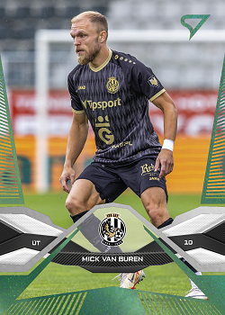 Mick Van Buren Hradec Kralove SportZoo Chance Liga 2025/26 1. serie Green #84