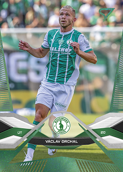 Vaclav Drchal Bohemians Praha SportZoo Chance Liga 2025/26 1. serie Green #93