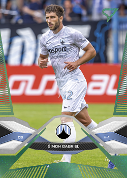 Simon Gabriel Slovan Liberec SportZoo Chance Liga 2025/26 1. serie Green #98