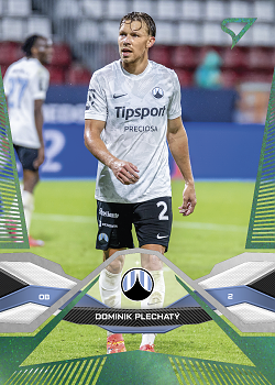 Dominik Plechaty Slovan Liberec SportZoo Chance Liga 2025/26 1. serie Green #100