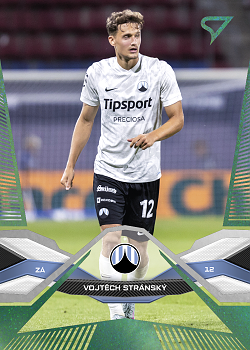 Vojtech Stransky Slovan Liberec SportZoo Chance Liga 2025/26 1. serie Green #105