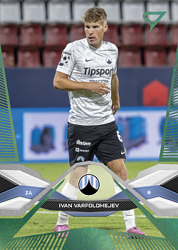 Ivan Varfolomejev Slovan Liberec SportZoo Chance Liga 2025/26 1. serie Green #106