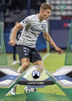 Lukas Masek Slovan Liberec SportZoo Chance Liga 2025/26 1. serie Green #108