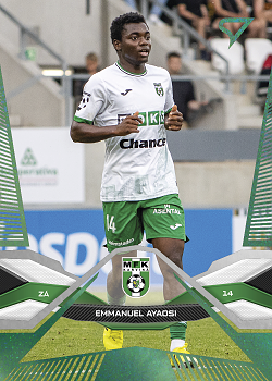 Emmanuel Ayaosi Karvina SportZoo Chance Liga 2025/26 1. serie Green #113
