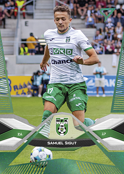 Samuel Sigut Karvina SportZoo Chance Liga 2025/26 1. serie Green #115