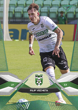 Filip Vecheta Karvina SportZoo Chance Liga 2025/26 1. serie Green #120